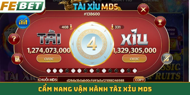 Cẩm nang vận hành Tài Xỉu MD5
